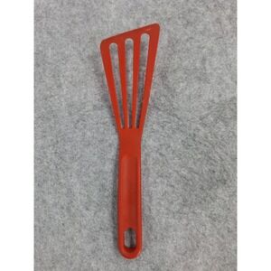 Red Slotted Spatula Kitchen Utensil Heat Resistant Up To 204 C 400 F